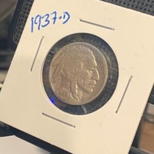 1937-D Buffalo Nickel Strong Details #206140349330